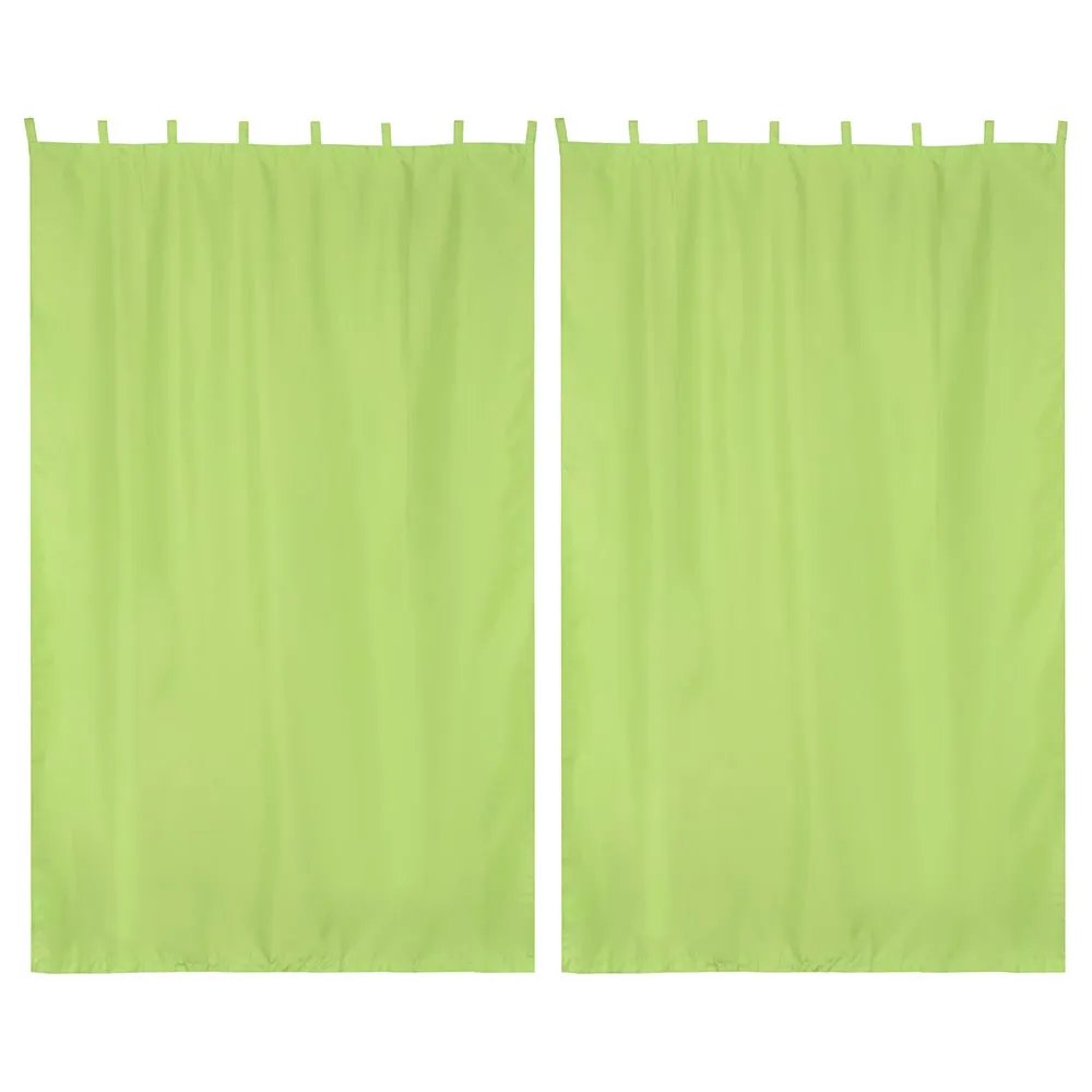 2ct/Pack Tab Top Curtain Panel for Porch, Doors 54x96