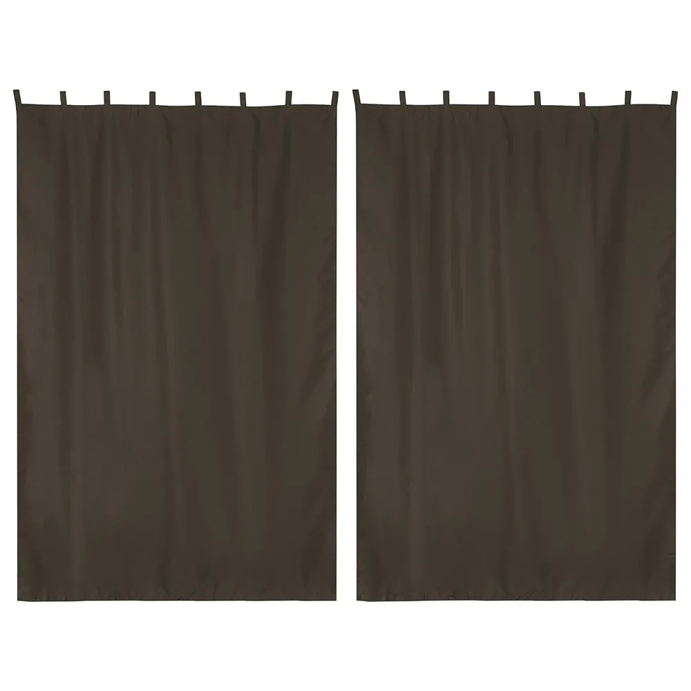 2ct/Pack Tab Top Curtain Panel for Porch, Doors 54x96