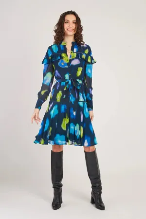 Begonia Dress -Midnight