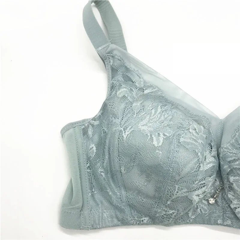 Bra for Women - Breathable Elegant Wireless Full Cup Minimizer Bra #15203