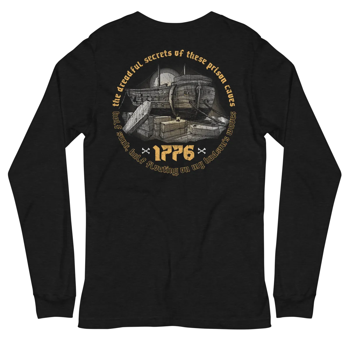 British Prison Ships Long Sleeve Tee