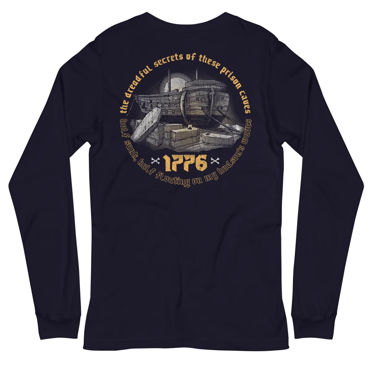 British Prison Ships Long Sleeve Tee