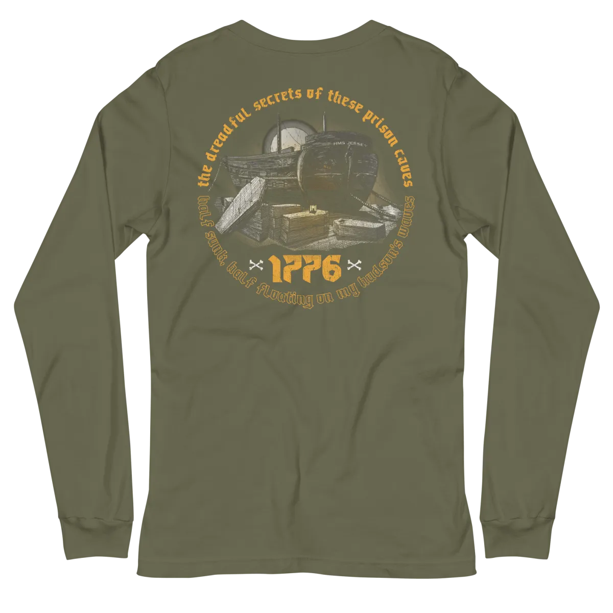 British Prison Ships Long Sleeve Tee