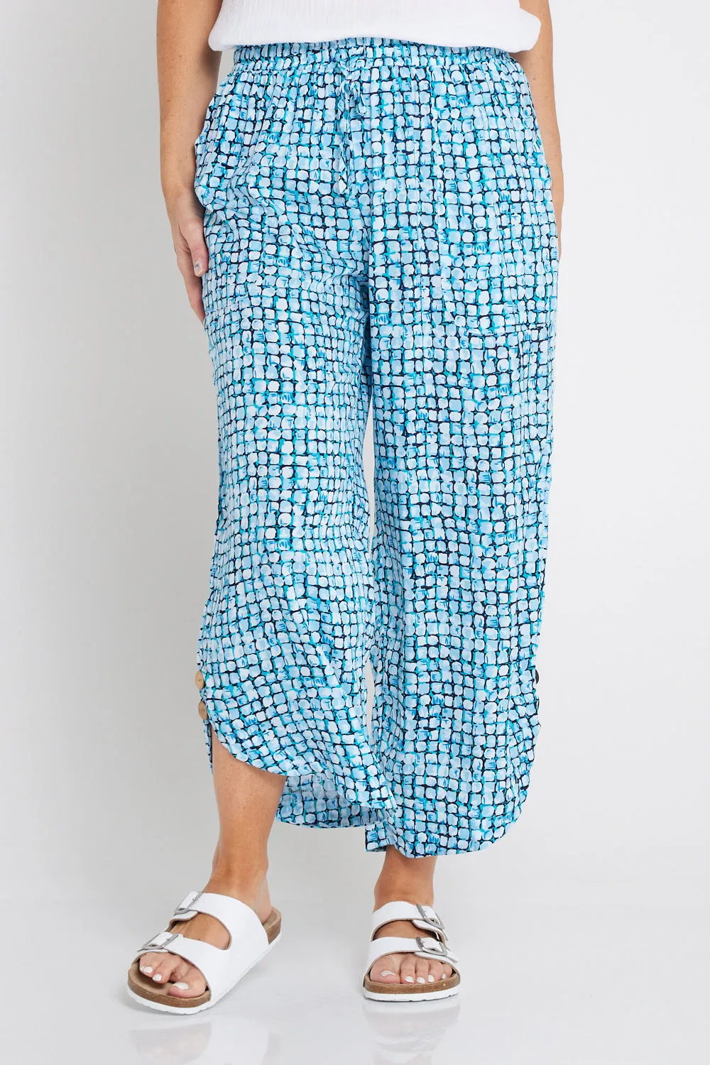 Cartia Pants - Blue Marano