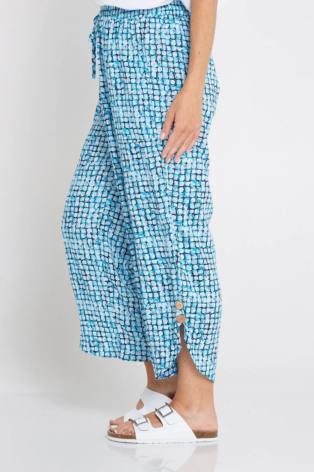 Cartia Pants - Blue Marano