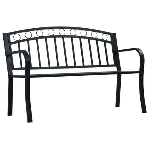 Garden Bench 49.2" Steel