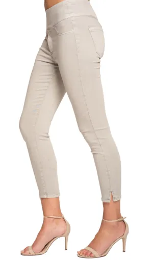 Joy Cropped Denim Jean Pearl