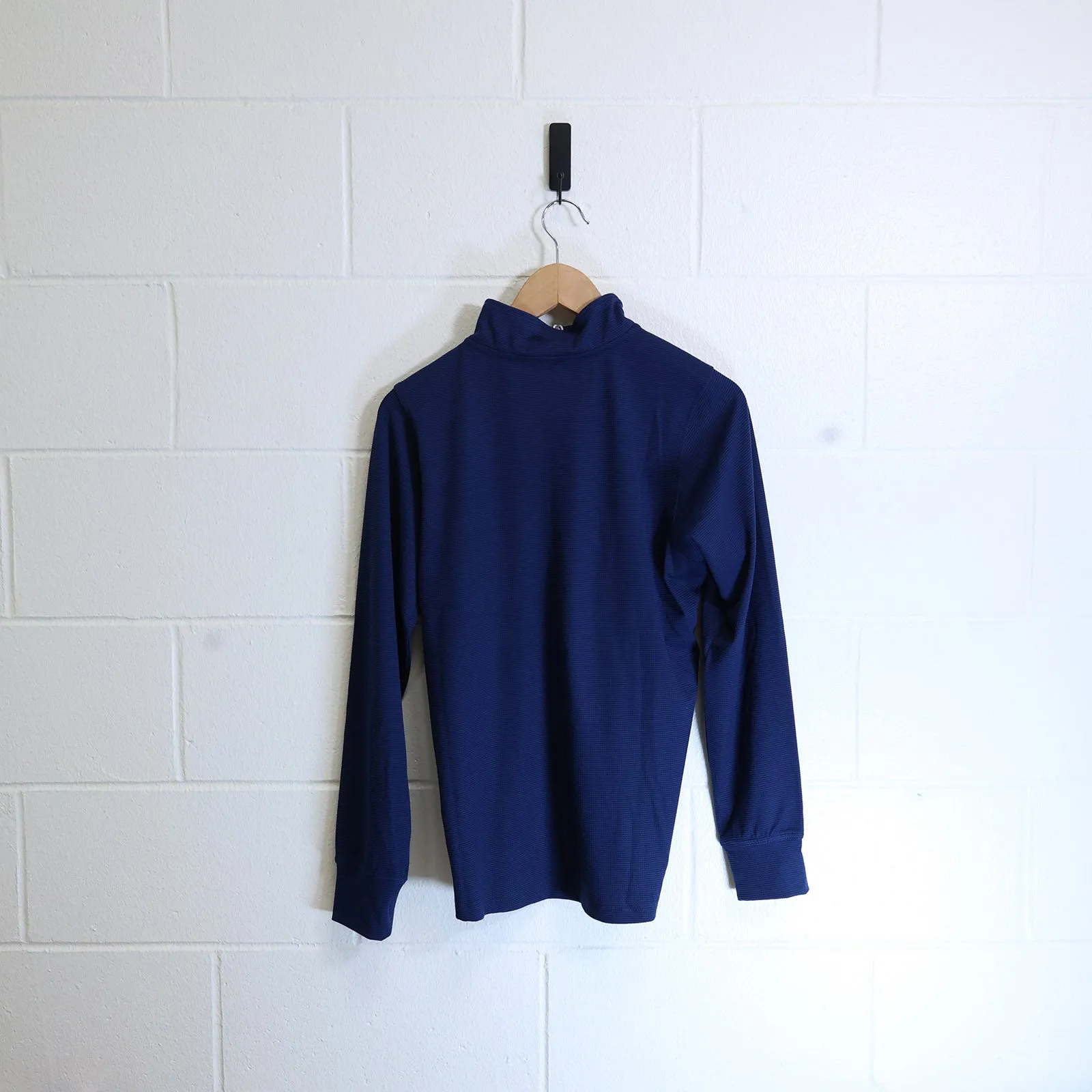 Ladies Navy 1/4 Zip Pullover