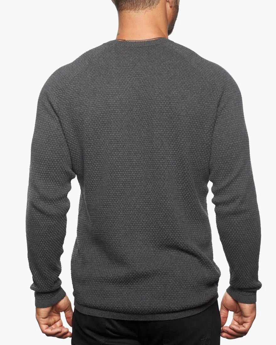 Ripley Crew Neck Cotton & Cashmere Sweater SLIM