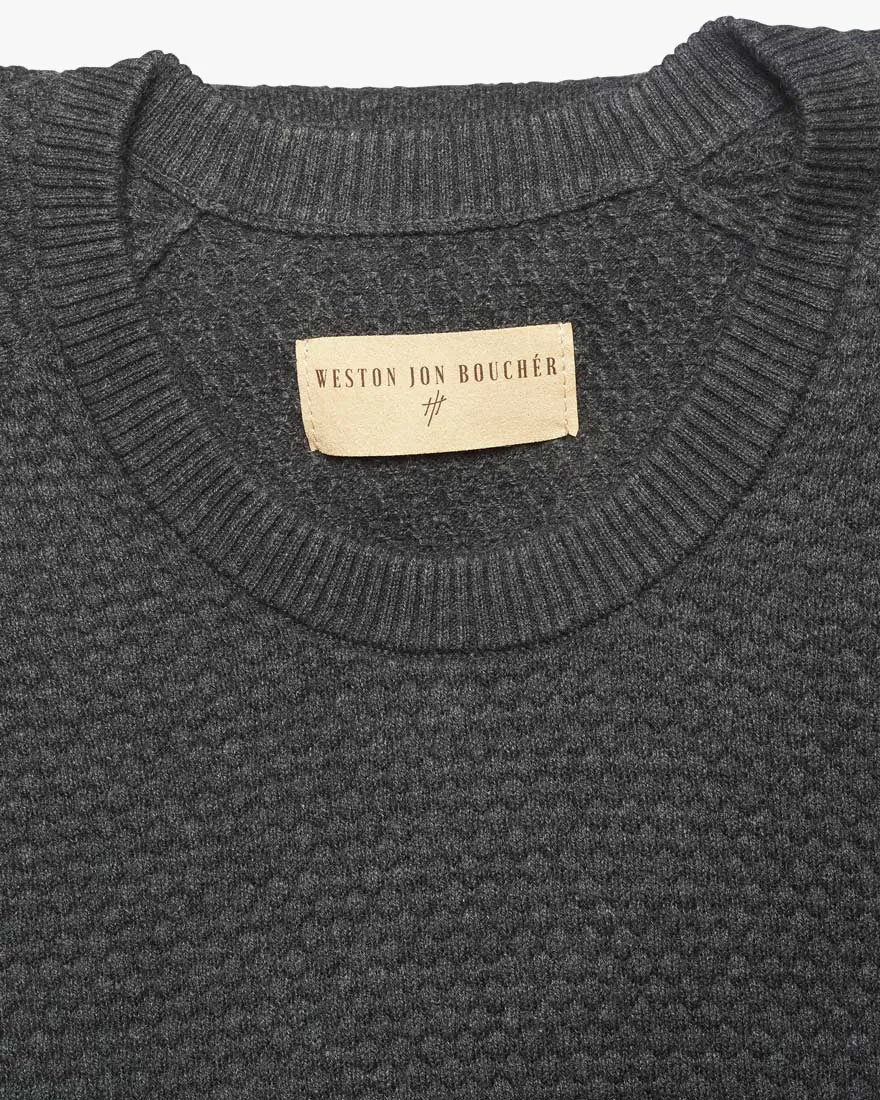 Ripley Crew Neck Cotton & Cashmere Sweater SLIM