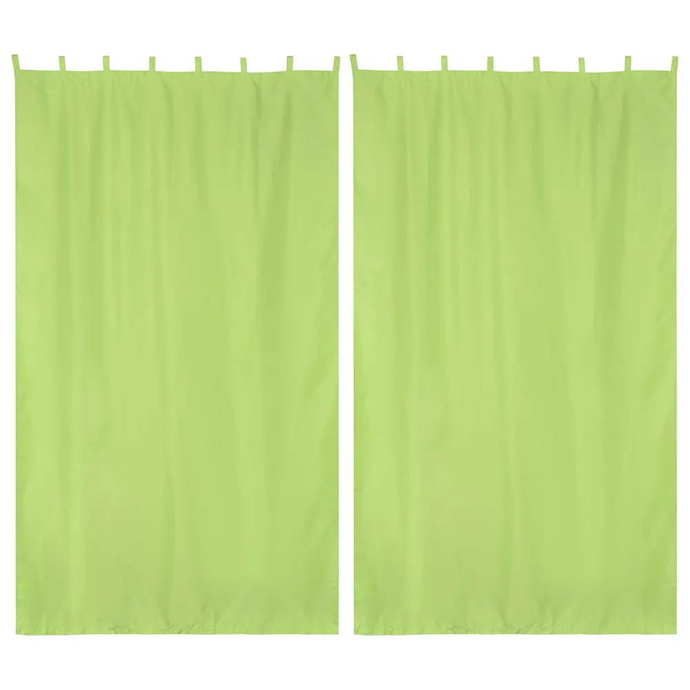 Tab Top Curtain Panel for Porch, Pergola 54x108 2ct/Pack