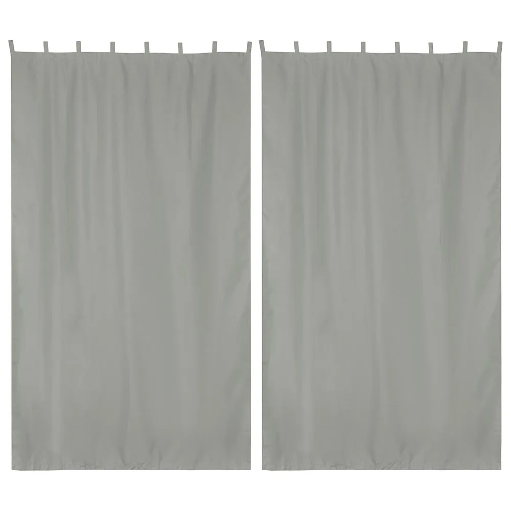 Tab Top Curtain Panel for Porch, Pergola 54x108 2ct/Pack