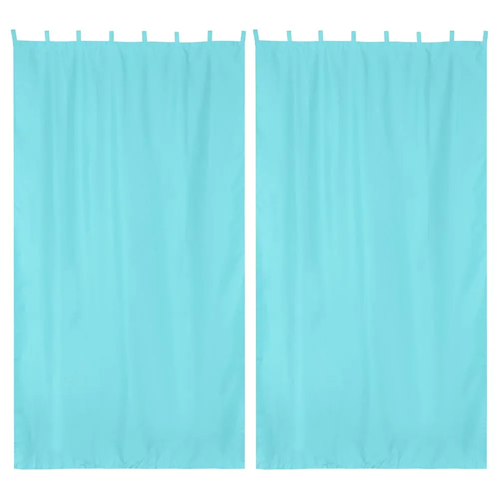 Tab Top Curtain Panel for Porch, Pergola 54x120 2ct/Pack