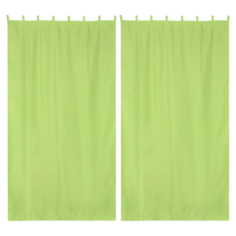 Tab Top Curtain Panel for Porch, Pergola 54x120 2ct/Pack