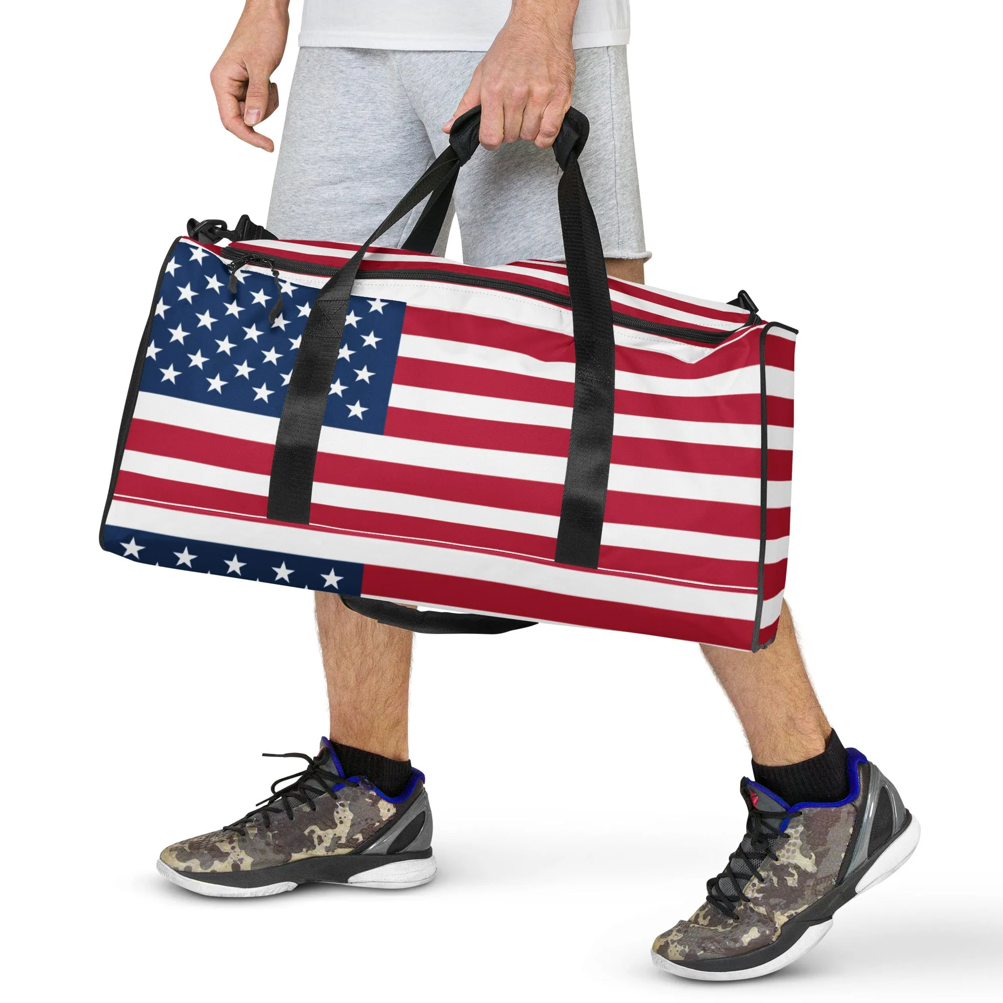 THEUS American Flag Duffle bag