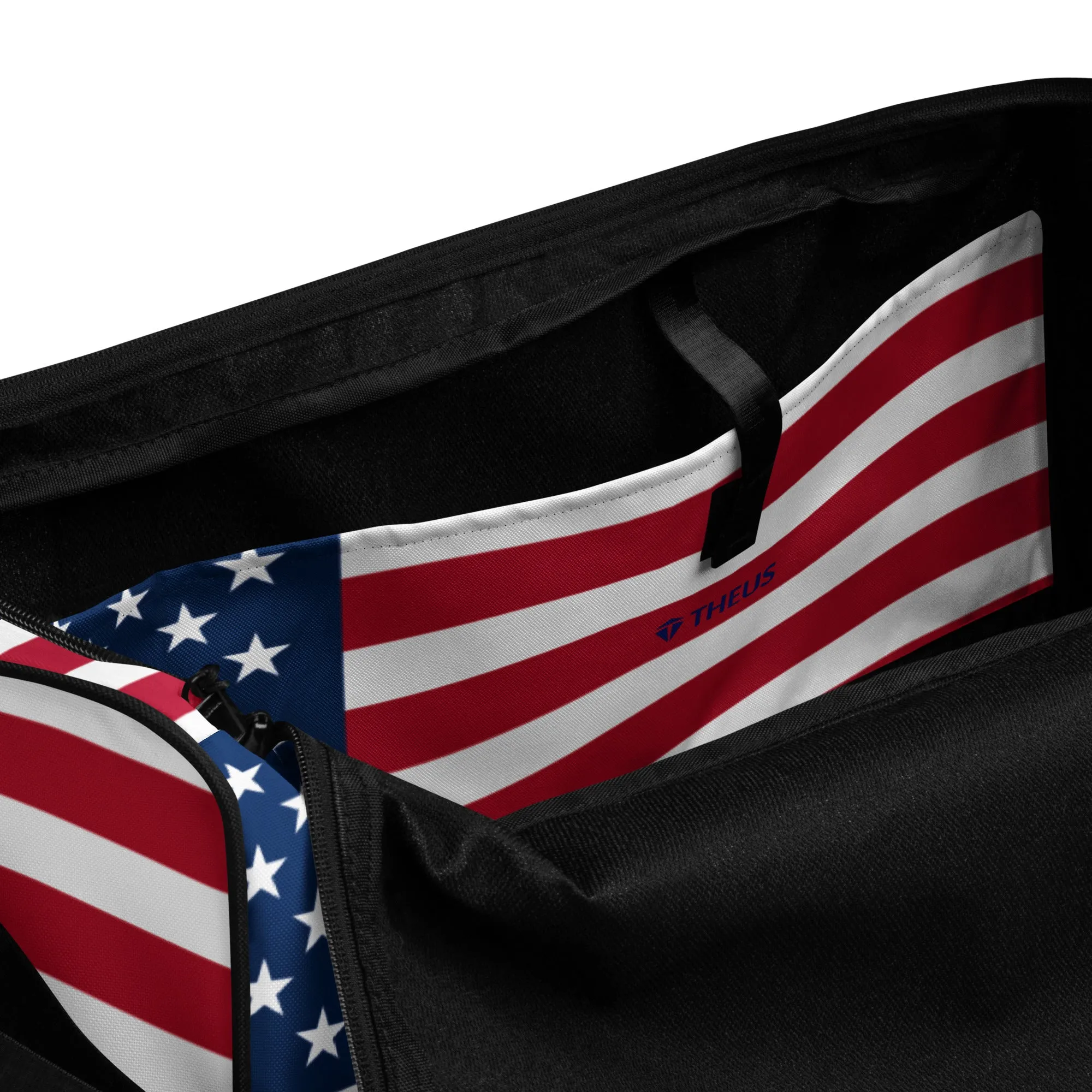 THEUS American Flag Duffle bag