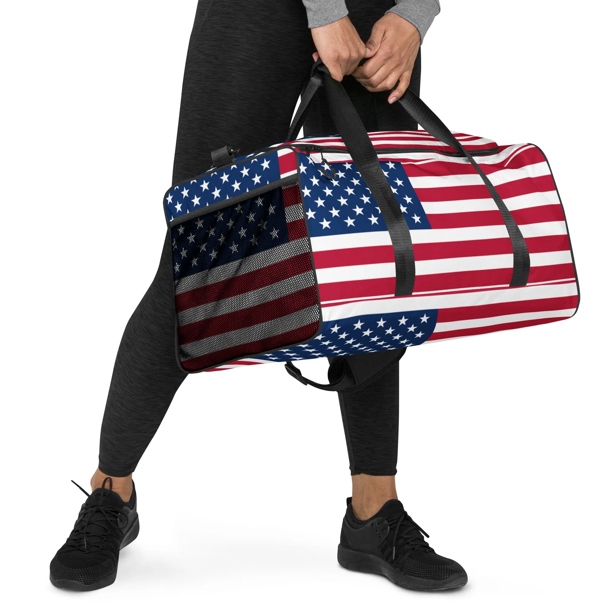 THEUS American Flag Duffle bag