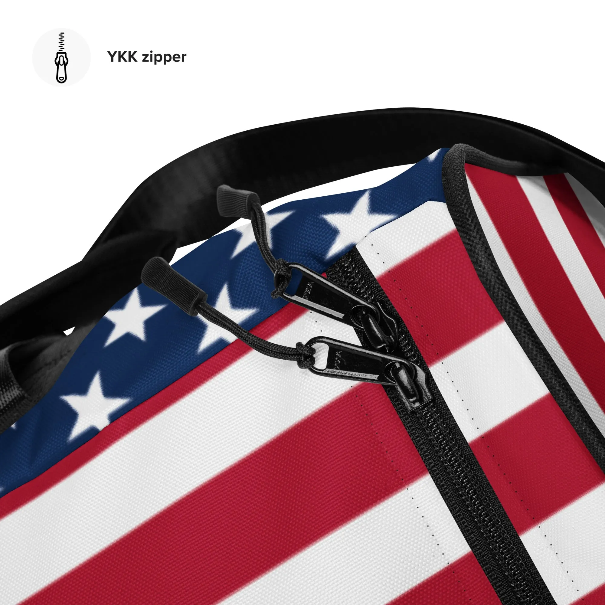 THEUS American Flag Duffle bag