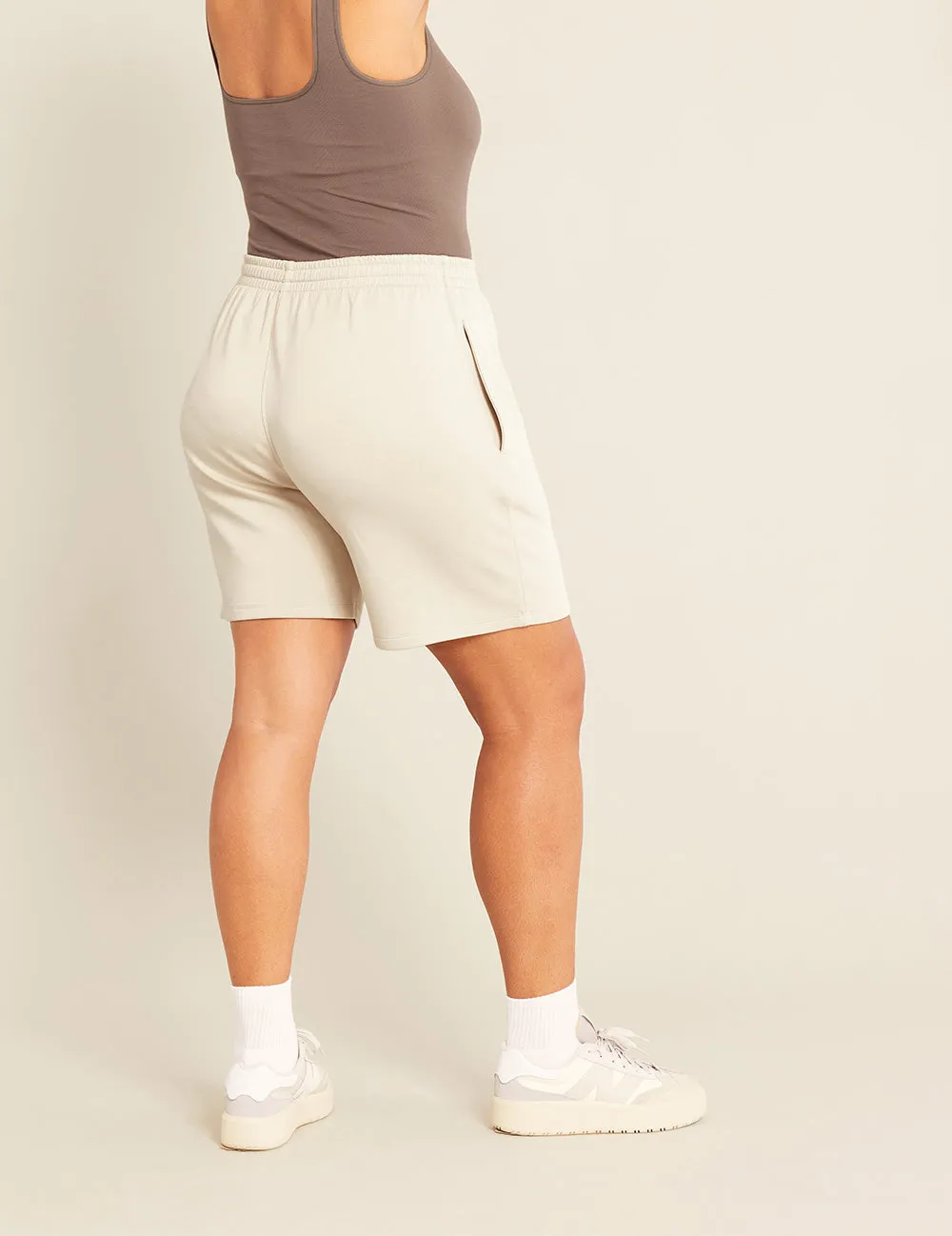 Unisex 6" Sweat Shorts - Sand